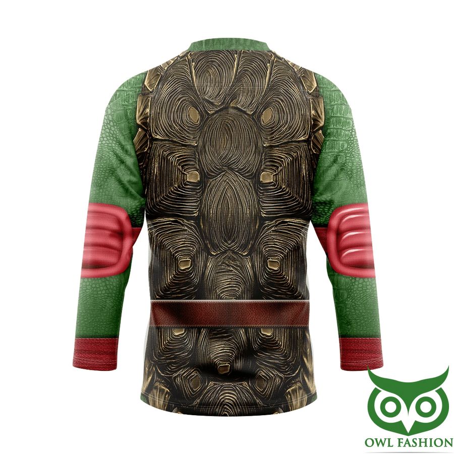 170 3D Raphael Raph Teenage Mutant Ninja Turtles Cosplay Custom Hockey Jersey