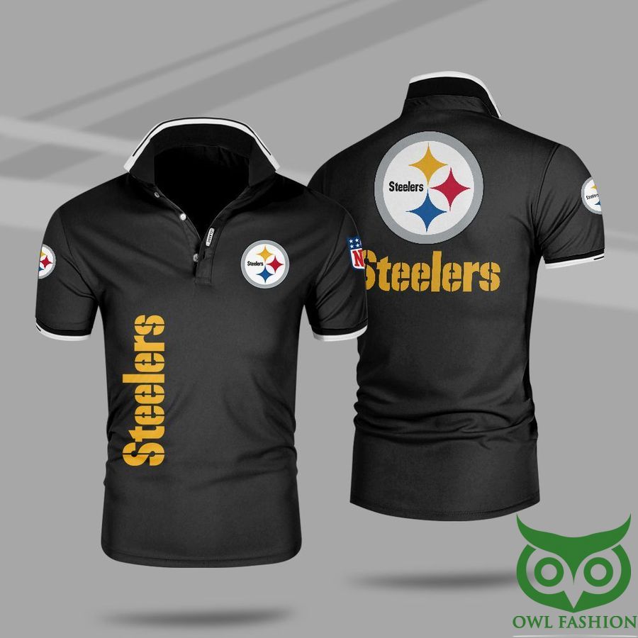 46 NFL Pittsburgh Steelers Premium 3D Polo Shirt