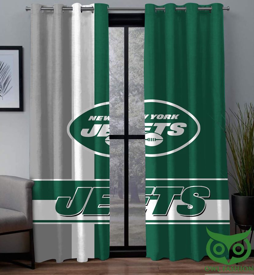 65 NFL New York Jets Limited Edition Window Curtains