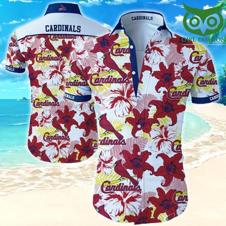 15 St Louis Cardinals team Hawaiian Shirt