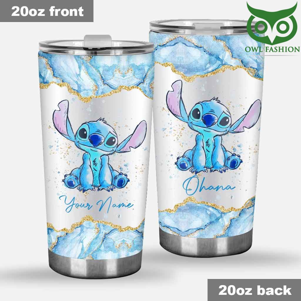 111 Love Ohana lovely Stitch Personalized Tumbler cup