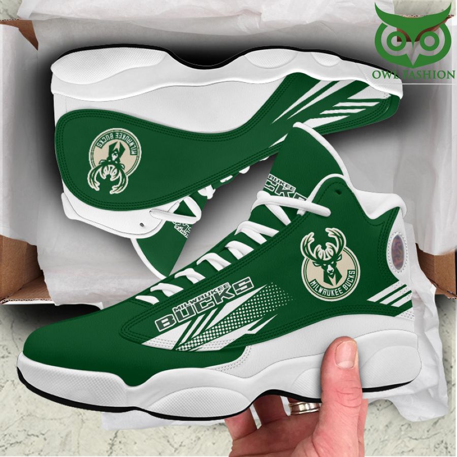 178 Milwaukee Bucks NBA signature Air Jordan 13 Shoes Sneaker