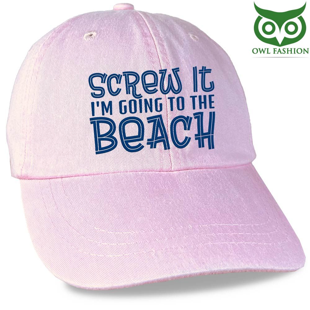62 Screw It Im Boing To The Beach 3D Printed Classic Cap