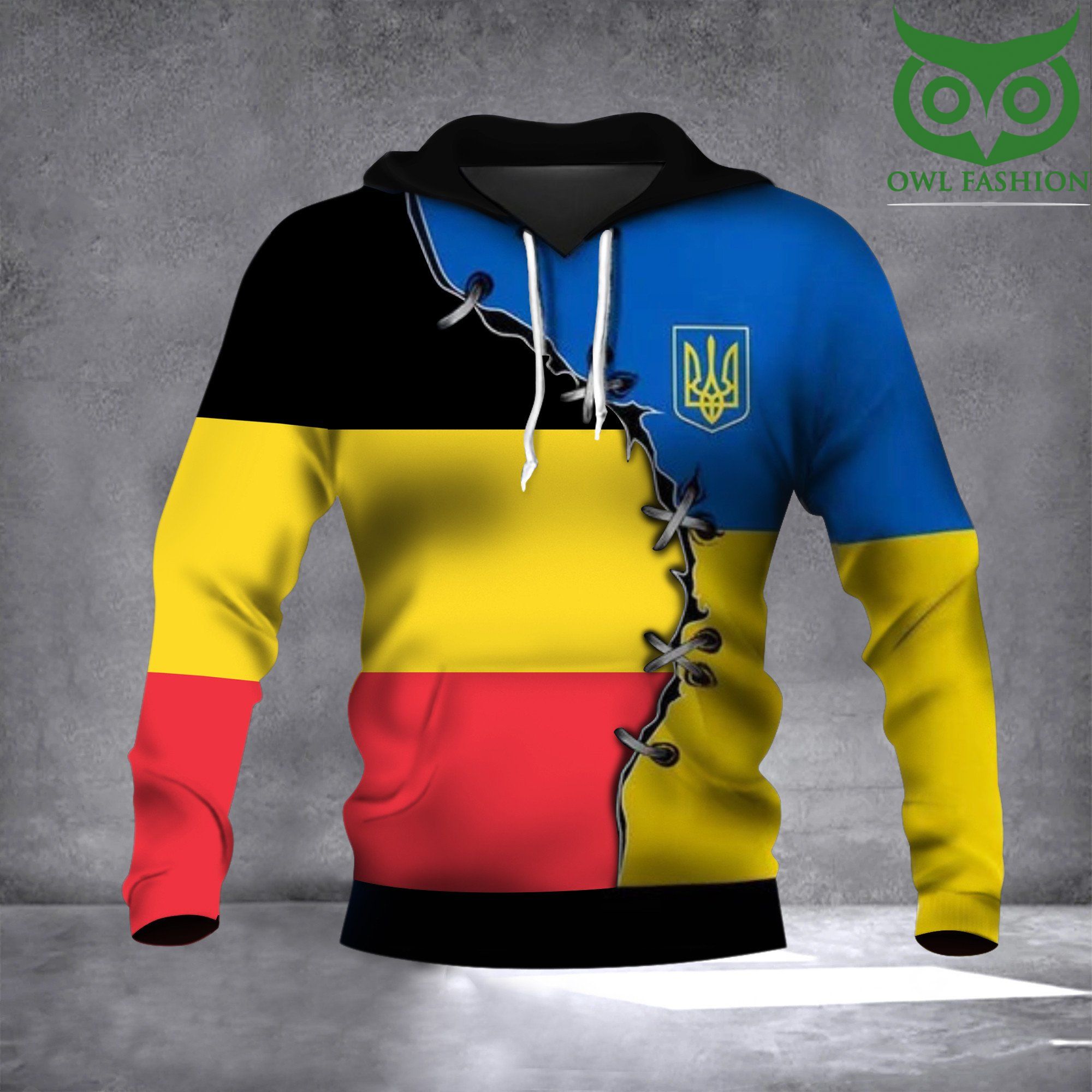 98 Support Ukraine Belgium Ukrainian Flag Hoodie No War In Ukraine Clothes Merch