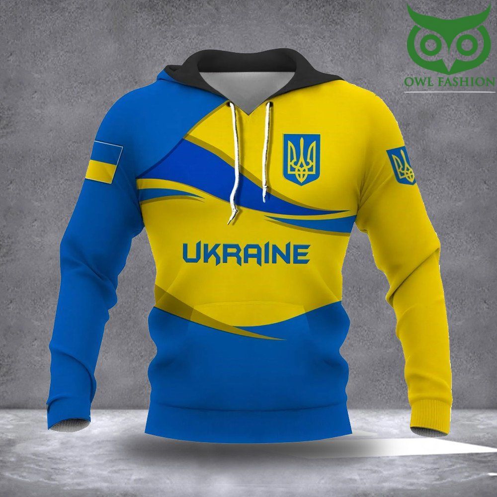140 Ukraine Hoodie 2022 Stand With Ukraine Merchandise Pray For Ukraine