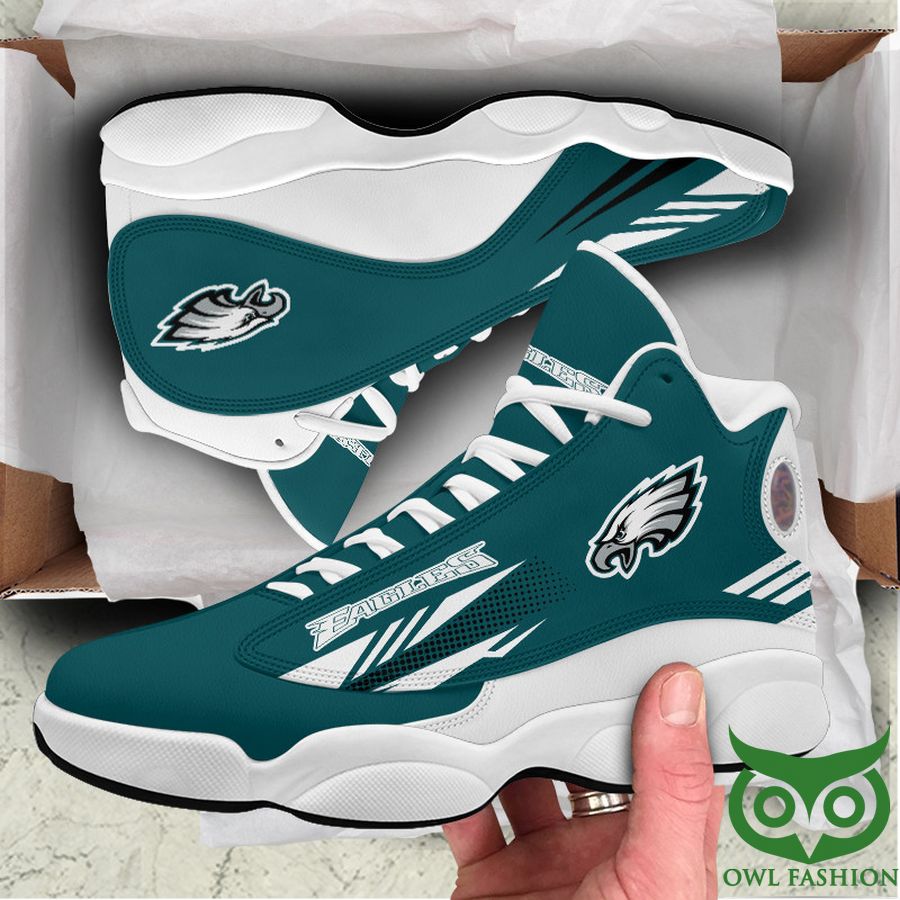 74 NFL Philadelphia Eagles Air Jordan 13 Shoes Sneaker