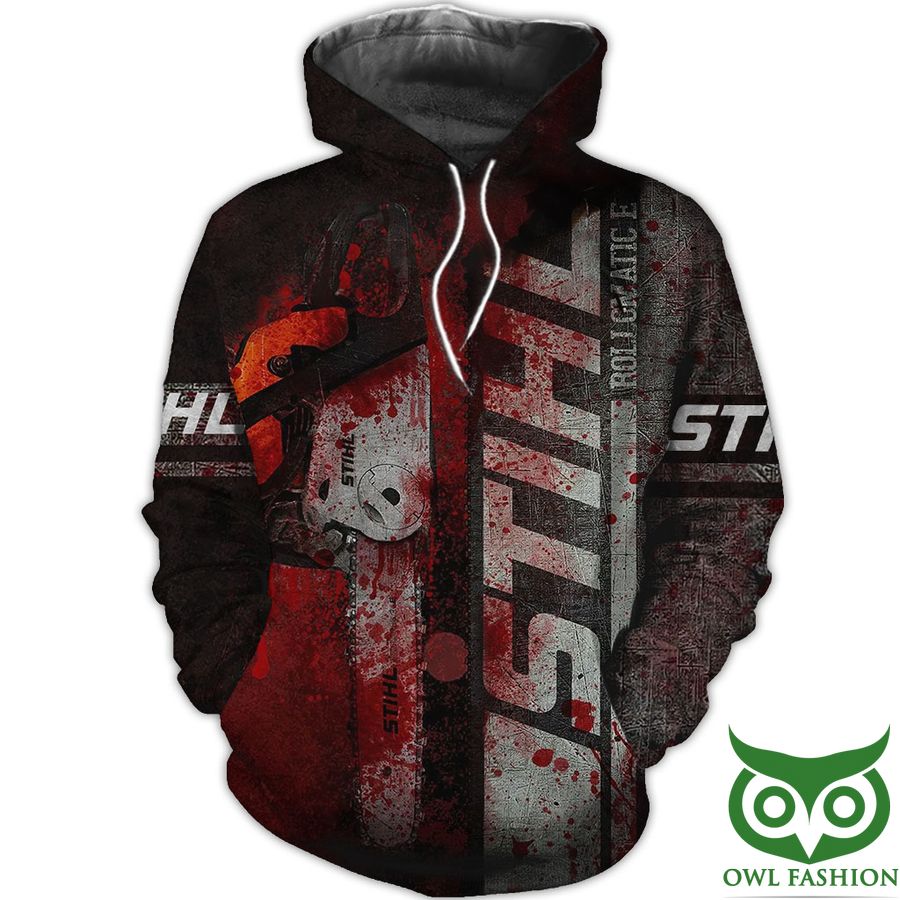 33 Chainsaw STIHL Brand Halloween 3D sweatshirt