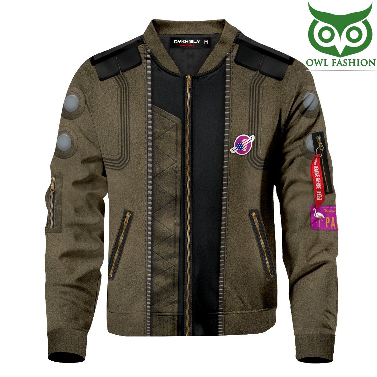 Naruto Anbu agency Printed Bomber Jacket