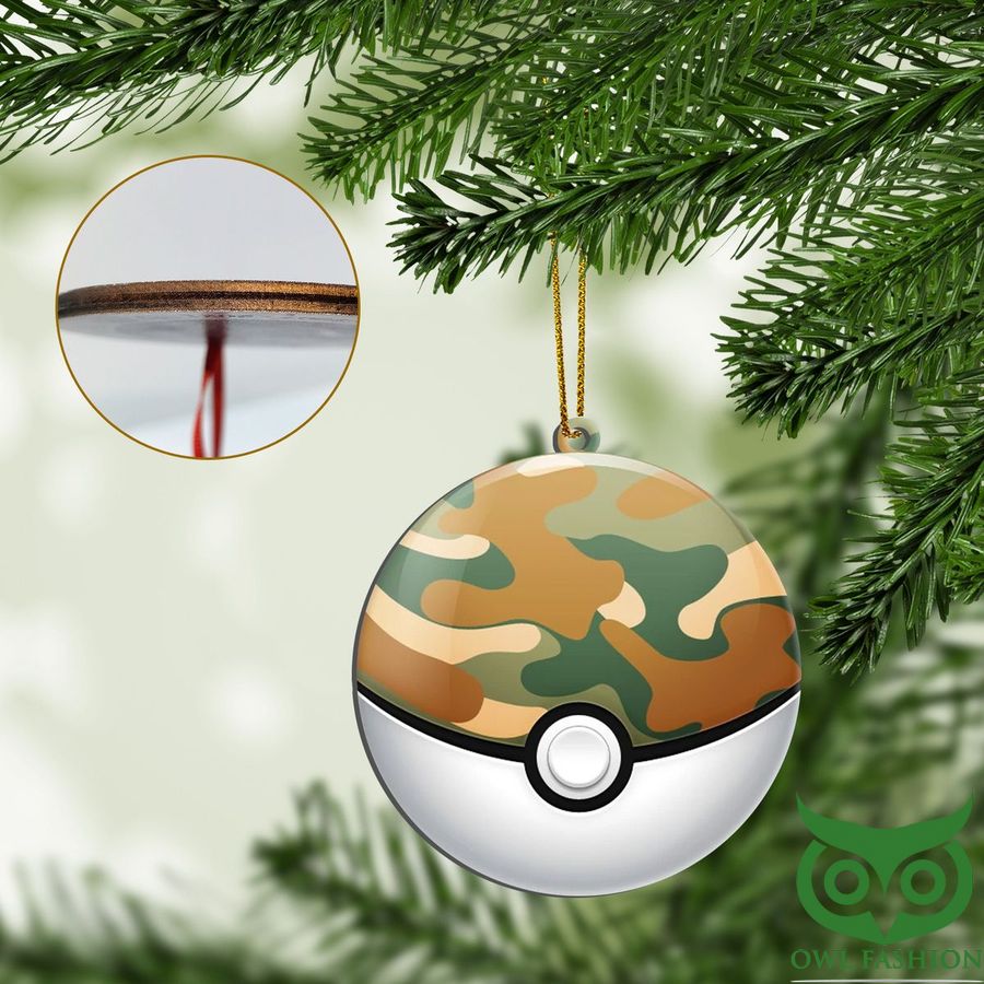 292 Gearhumans 3D Anime Pokemon Safari Ball Custom Plastic Ornament