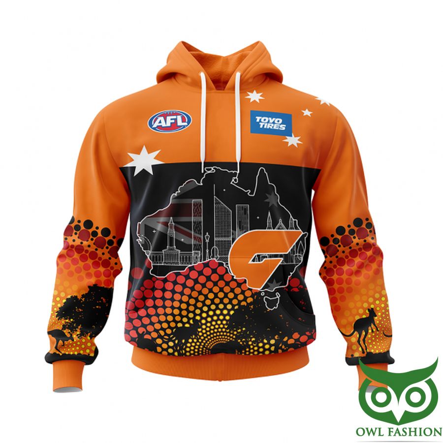 AFL Greater Western Sydney Giants Specialized For Australias Day 3D Shirt