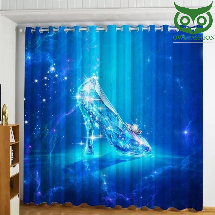 Shoe Of Princess Elsa 3d Printed room decoration shower curtains