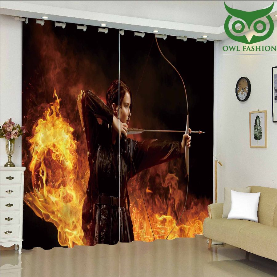 Archery Seeing Gains The Hunger Game room decoration shower curtains