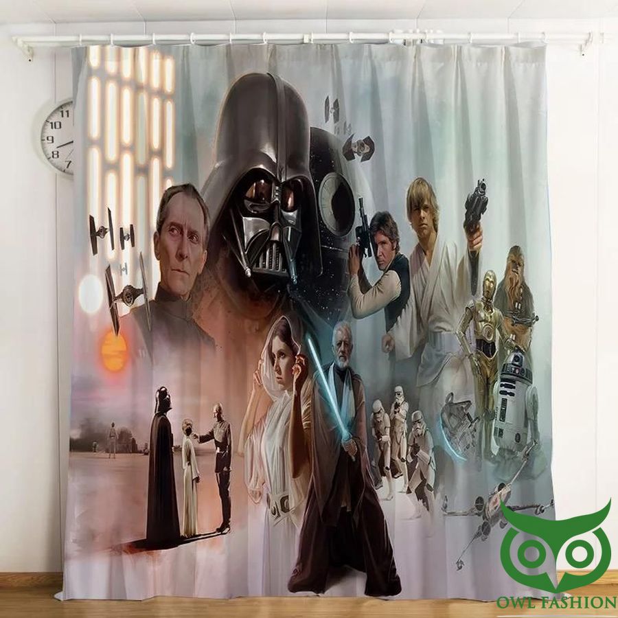 Star Wars Gift Of The War 3D Printed Windows Curtain