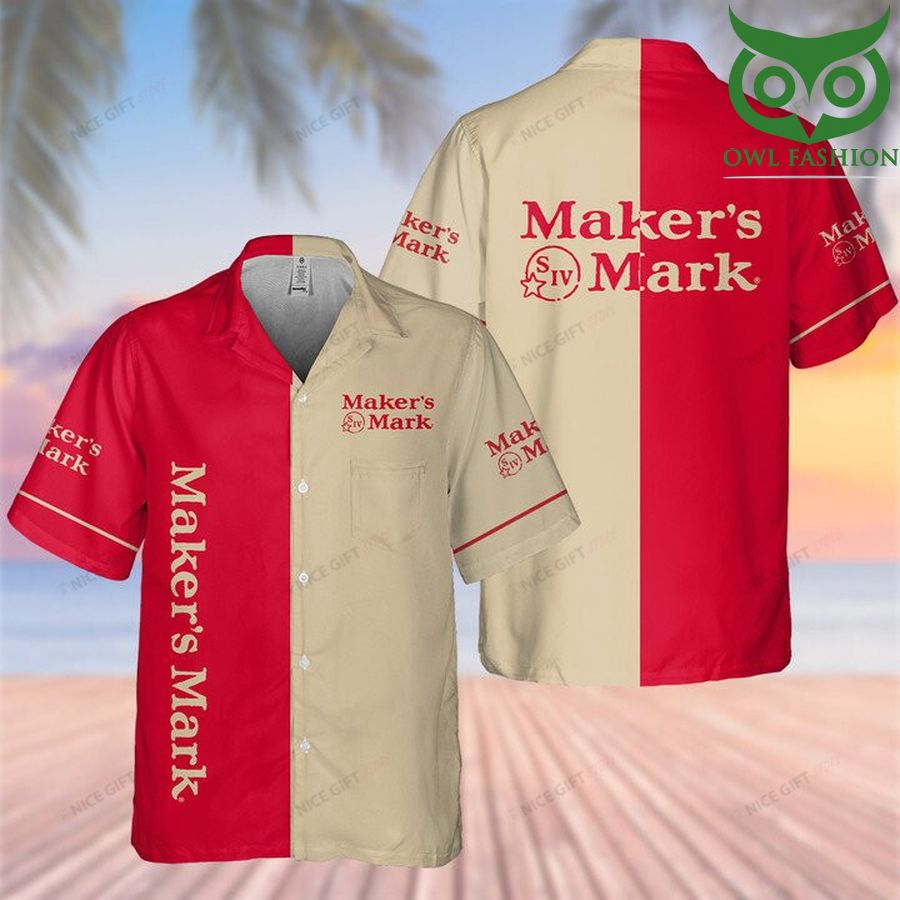 4 PREMIUM Makers Mark Hawaii 3D Shirt