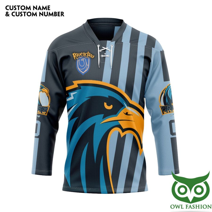 Harry Potter Ravenclaw Eagles Quidditch Team Custom Name Number Hockey Jersey