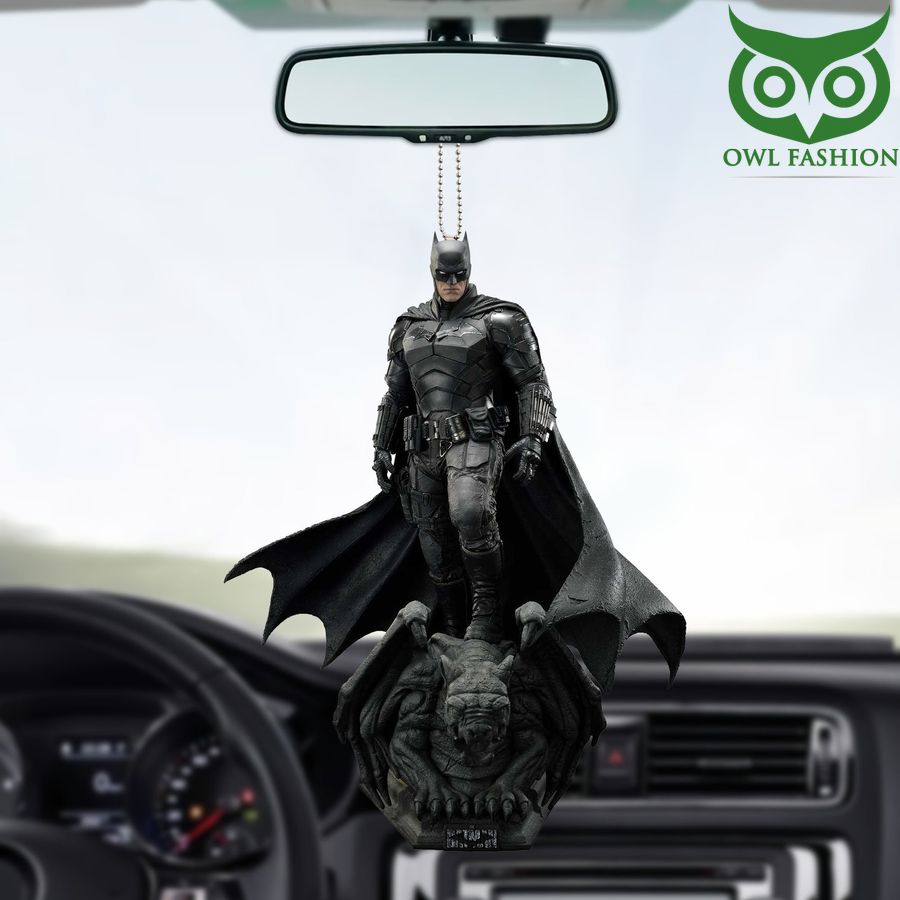 Batman on animal stone car Ornament