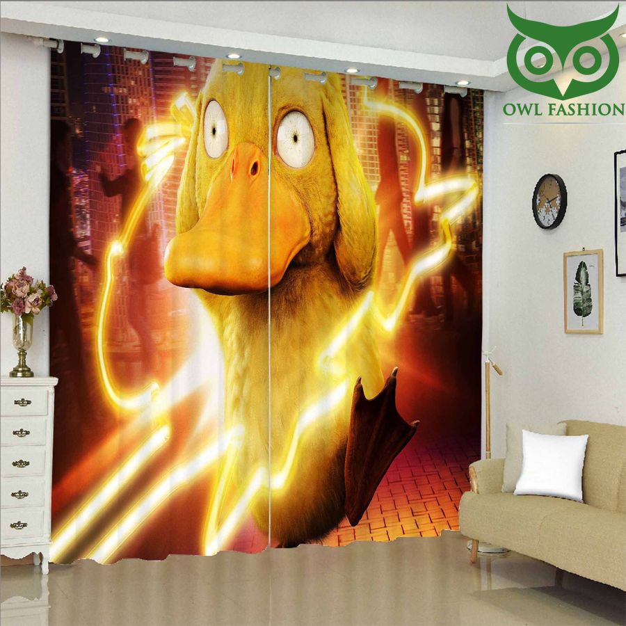 Funny Koduck Pokemon room decoration shower curtains