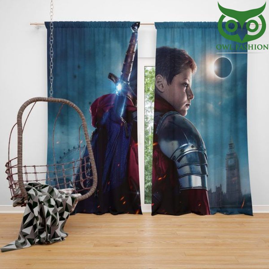 The Kid Who Would Be King Movie Window Curtains Home Decor