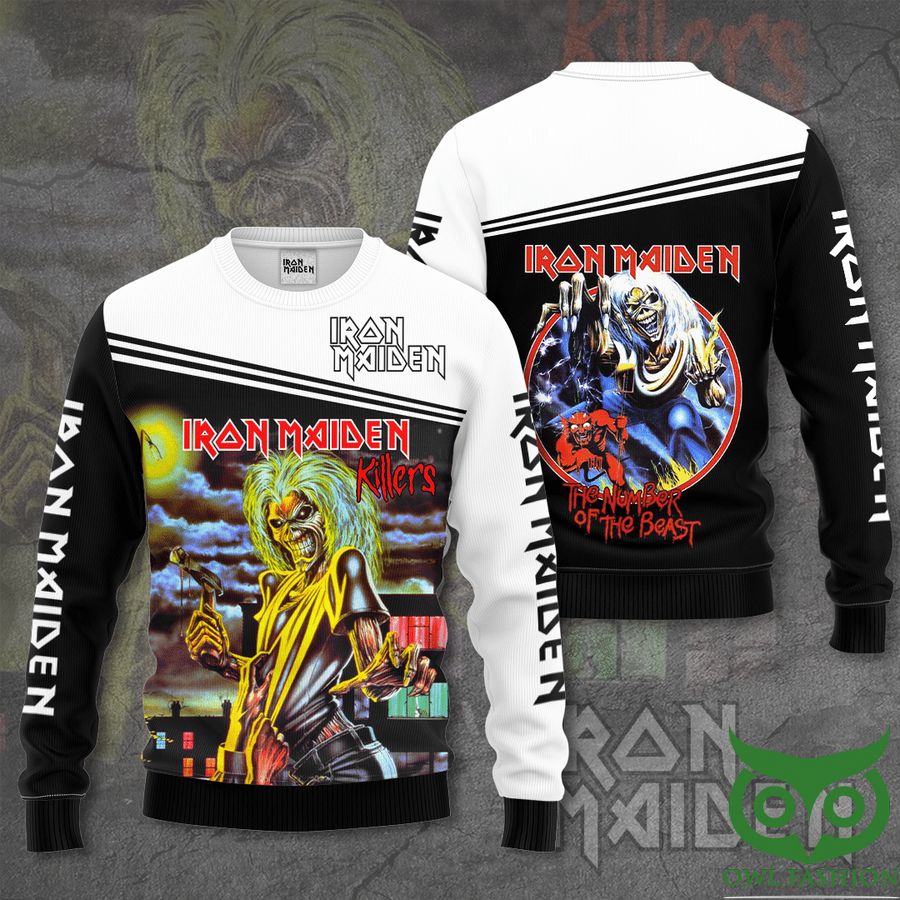Iron Maiden The Number of The Beast 3D Sweatshirt
