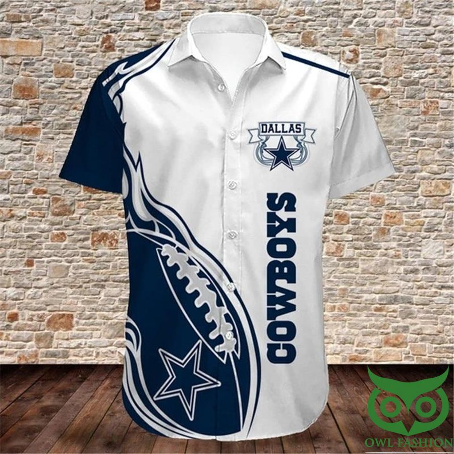 Dallas Cowboys Hawaiian Shirts Fireball