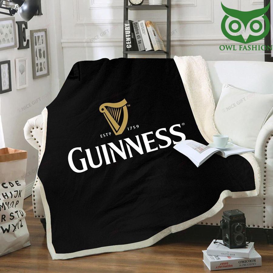 Guinness est 1759 Fleece Blanket 