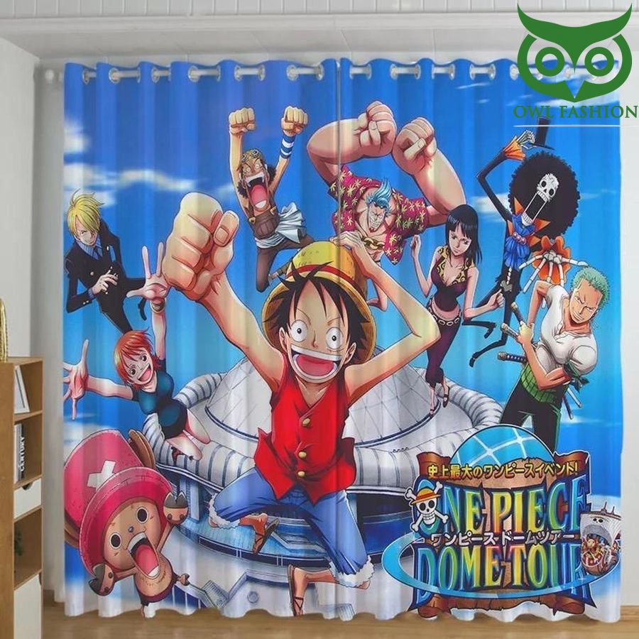 One Piece Adventure For Fans 3d Printed Window Curtains Home Decor