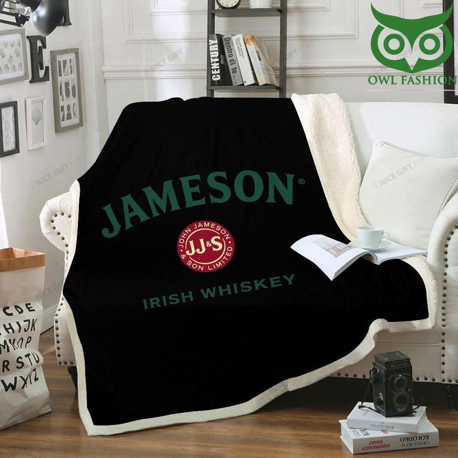 Jameson Irish Whiskey limited Fleece Blanket 