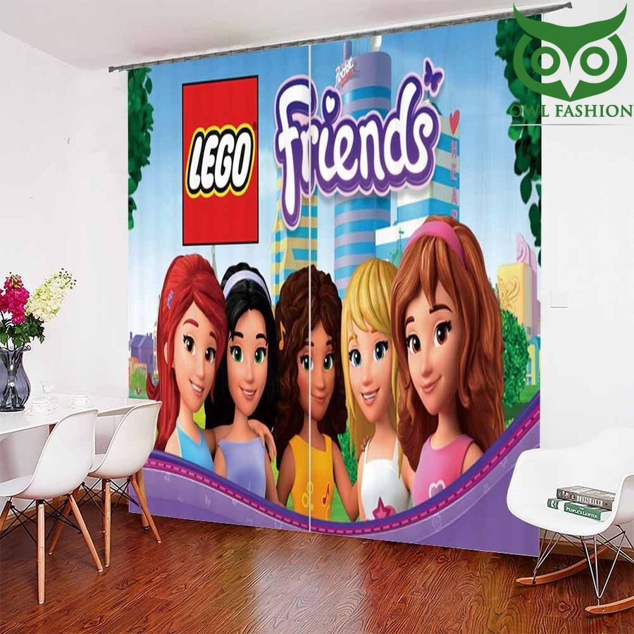 Lego Friend In Urban Shower Curtain 