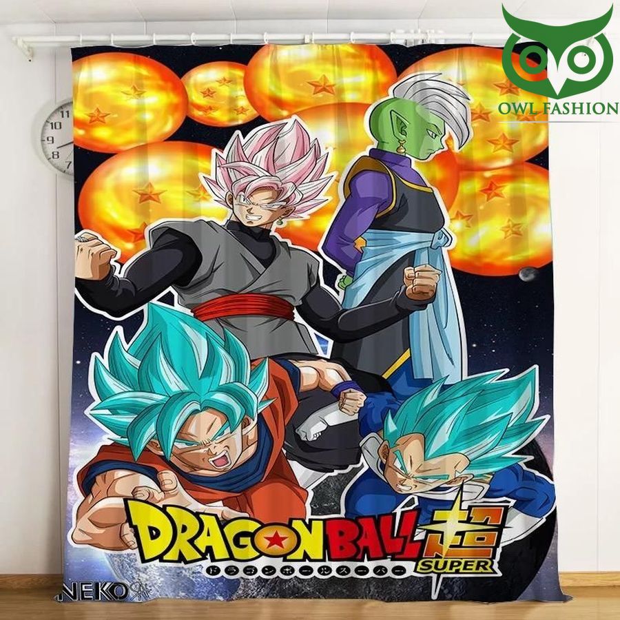 Dragon Ball For Kids 3d Printed Shower Curtain Waterproof 