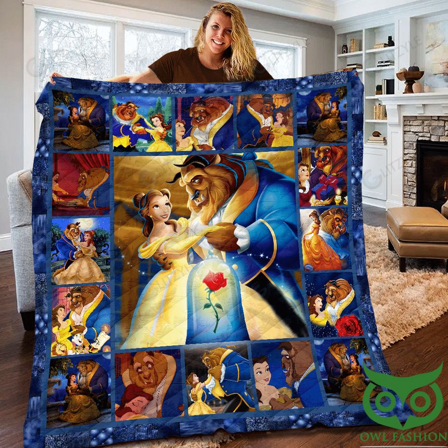 Beauty and the Beast movie Frames Quilt
