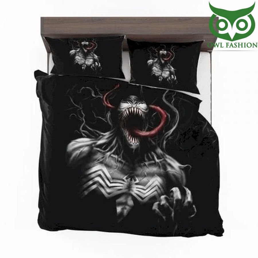 Venom black Bedding Sets Duvet Cover Bedroom 