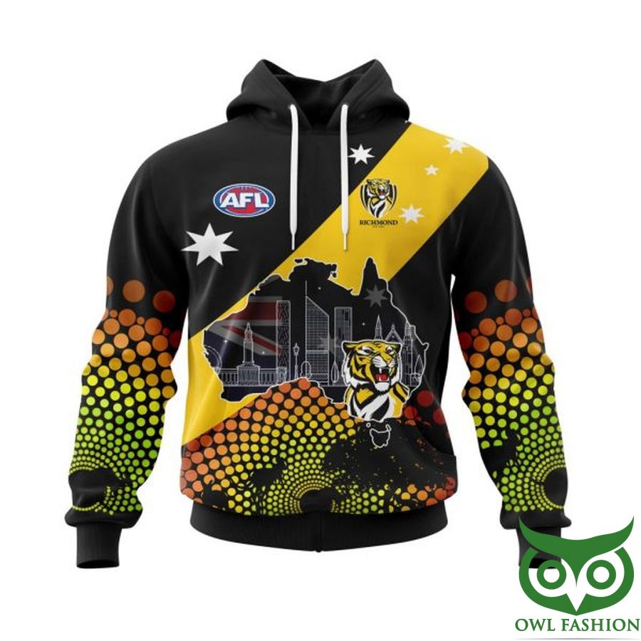 AFL Richmond Specialized For Australias Day 3D Shirt