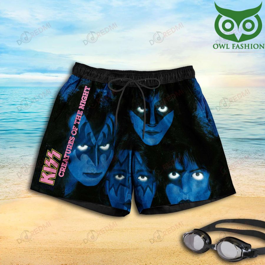 KISS BAND Creatures of the night SWIM SHORTS