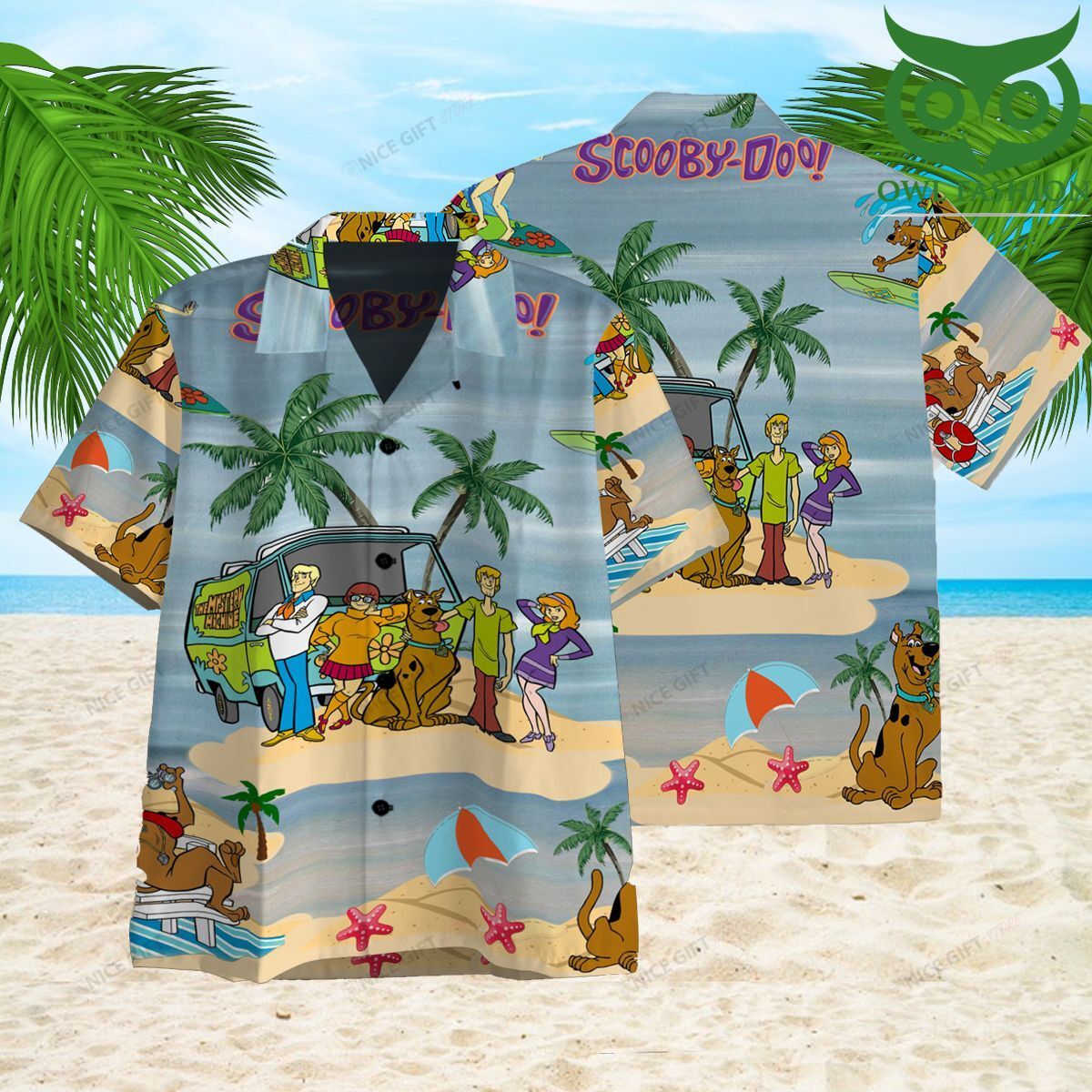 Scooby Doo Hawaiian 3D Shirt special edition for fans