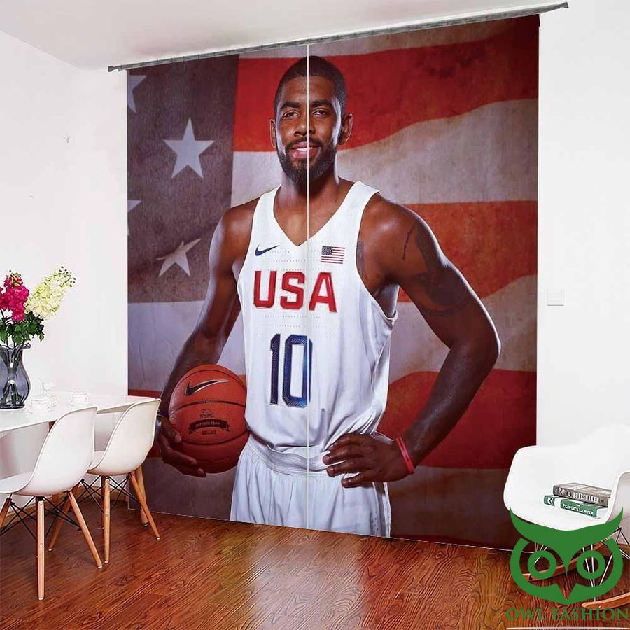 Basketball Star Idol Number Ten Poster Window Curtain