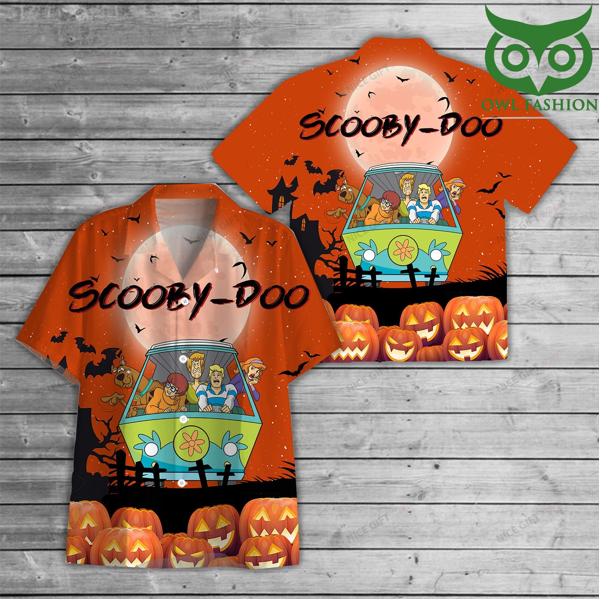 Movie Scooby Doo Hawaiian 3D Shirt limited edition