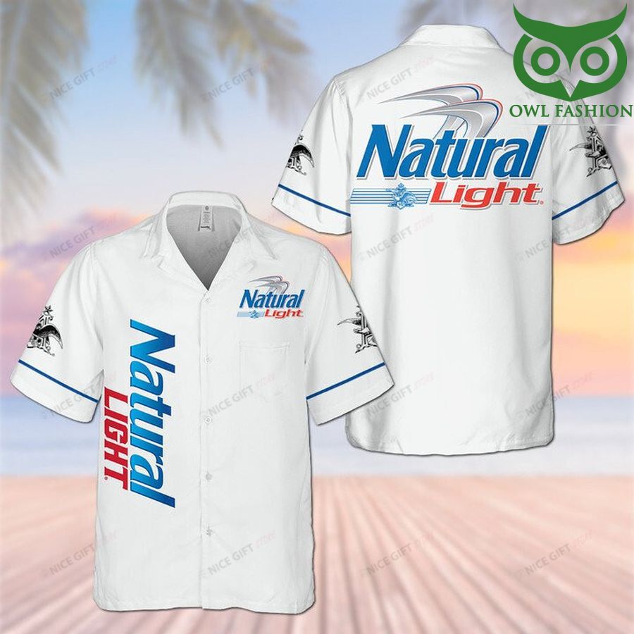 Natural Light beer luxury Hawaii 3D Shirt 