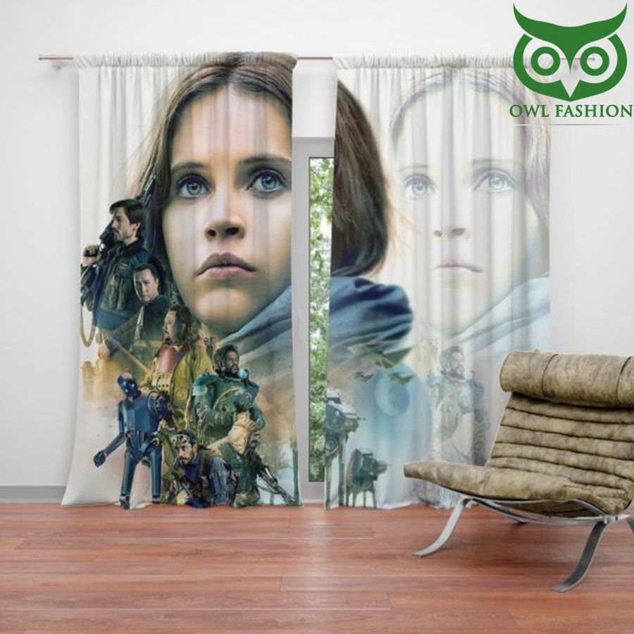 Rogue One A Star Wars Story Movie Window Curtains Home Decor