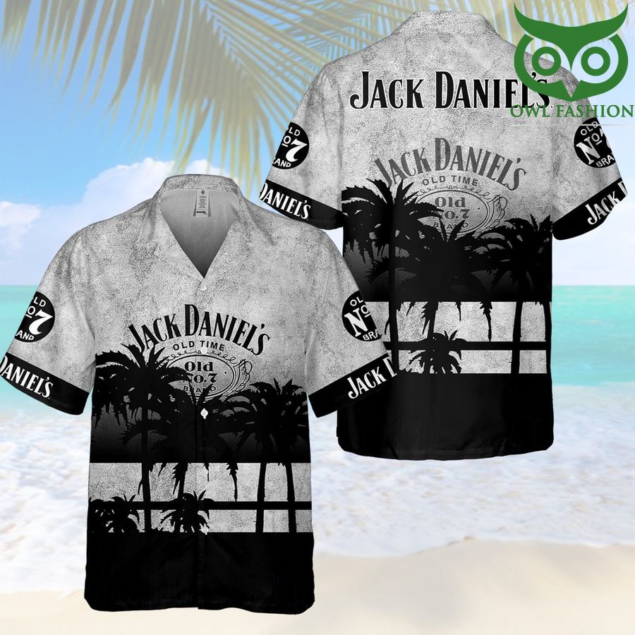 Jack Daniel's Drink Palm Tree Hawaiian Shirt Summer Shirt
