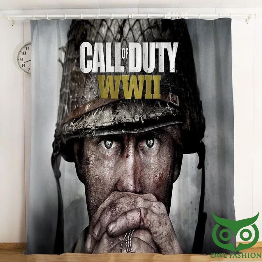 Call Of Duty Still Alive 3D Printed Windows Curtain