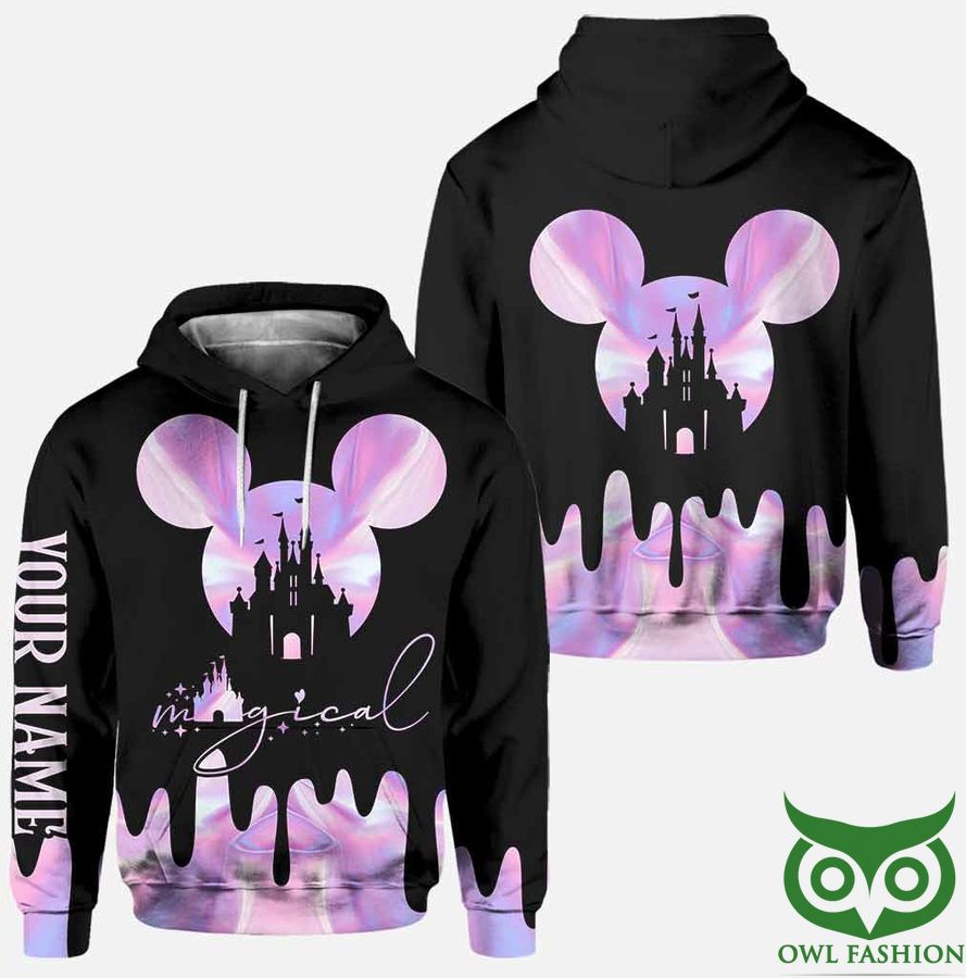 Custom Name Never Too Old For Magical Mouse 3D Hoodie