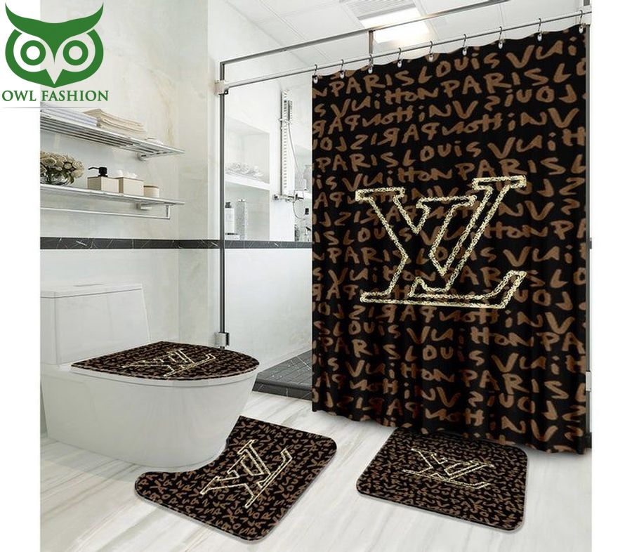 Louis Vuitton Luxury window curtains room decoration luxury brand