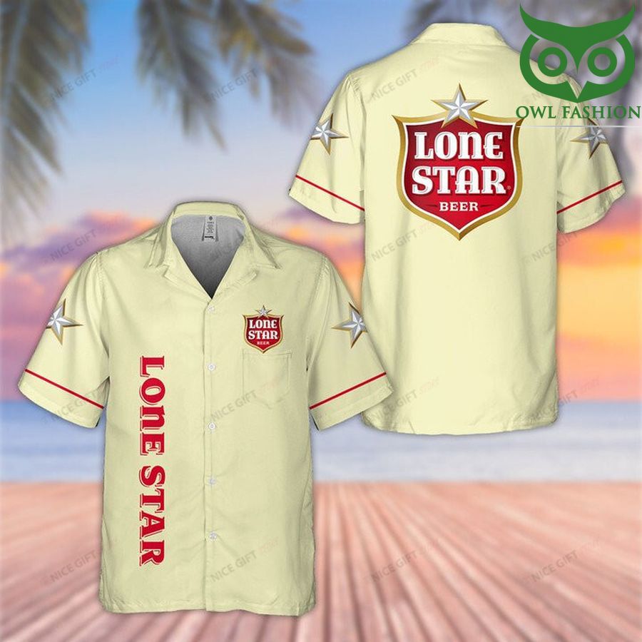 premium Lone Star beer Hawaii 3D Shirt 