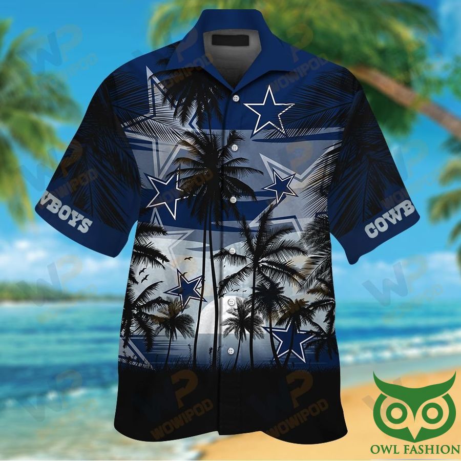 NFL Dallas Cowboys Tropical Hawaiian Shirt