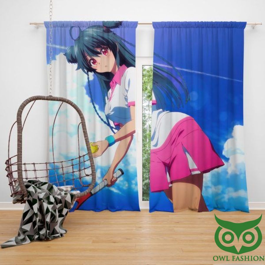 Ruru Musaigen No Phantom World Anime Bedroom Window Curtain