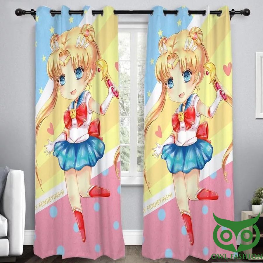 Little Baby Sailor Moon Window Curtain