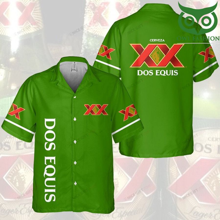 Alcohol Dos Equis XX Hawaii 3D Shirt special edition 