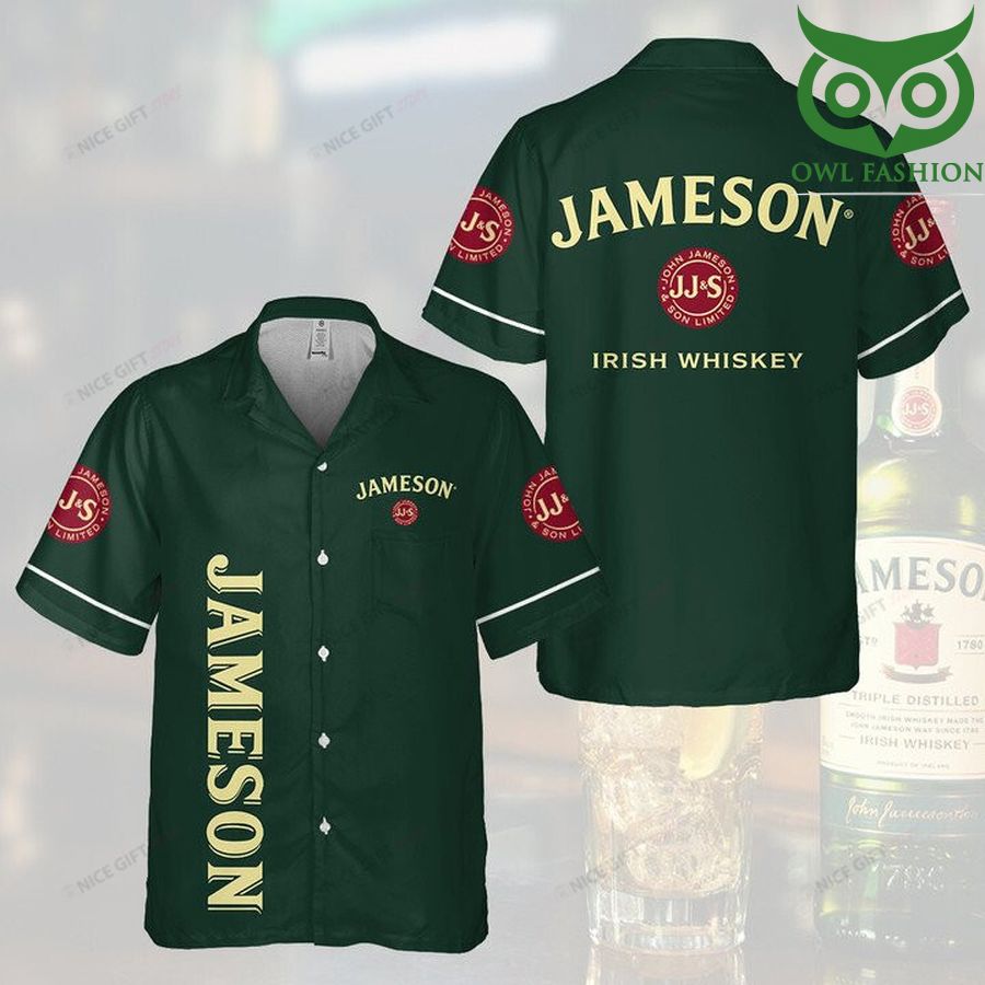 96 PREMIUM Jameson Irish Whiskey Hawaii 3D Shirt
