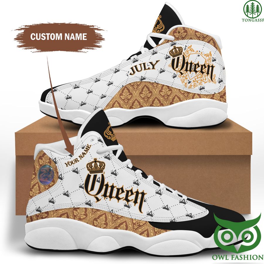 Custom July Queen Jordan 13 Shoes 33
