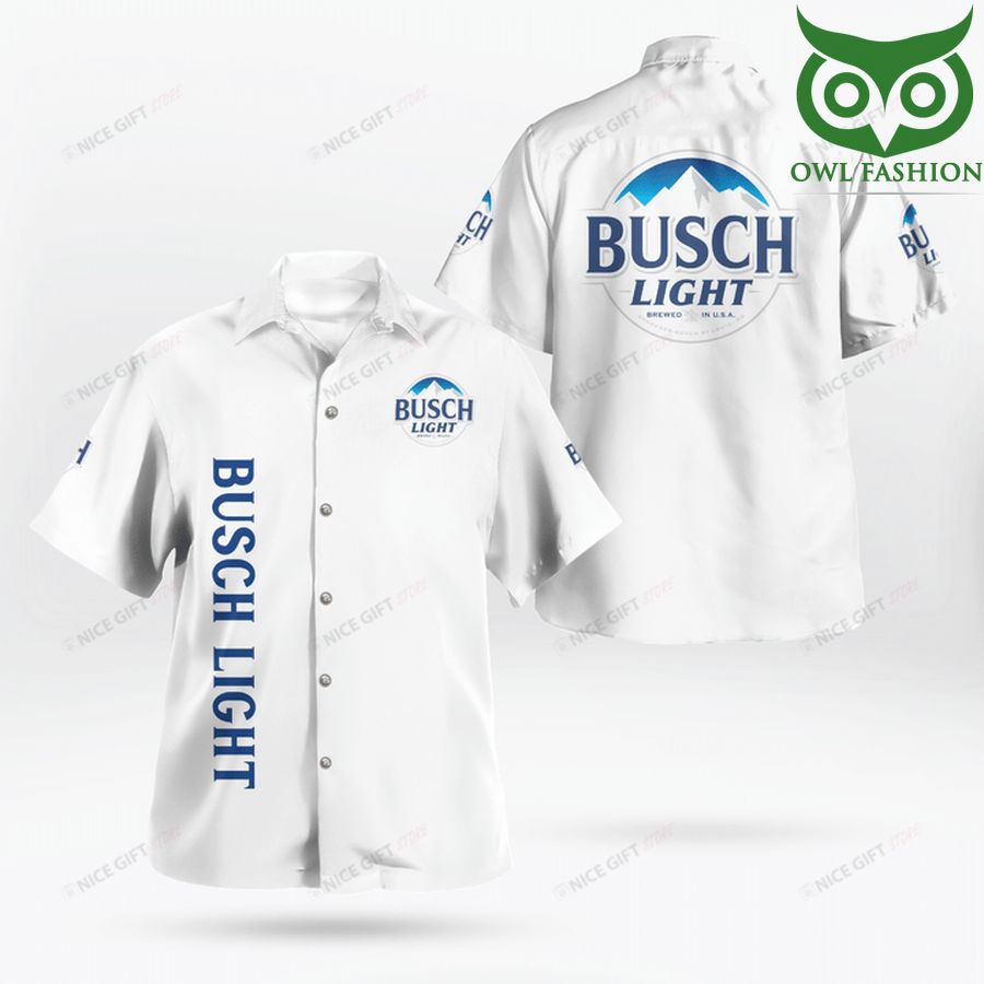 Busch Light Hawaii 3D Shirt special edition beer brand